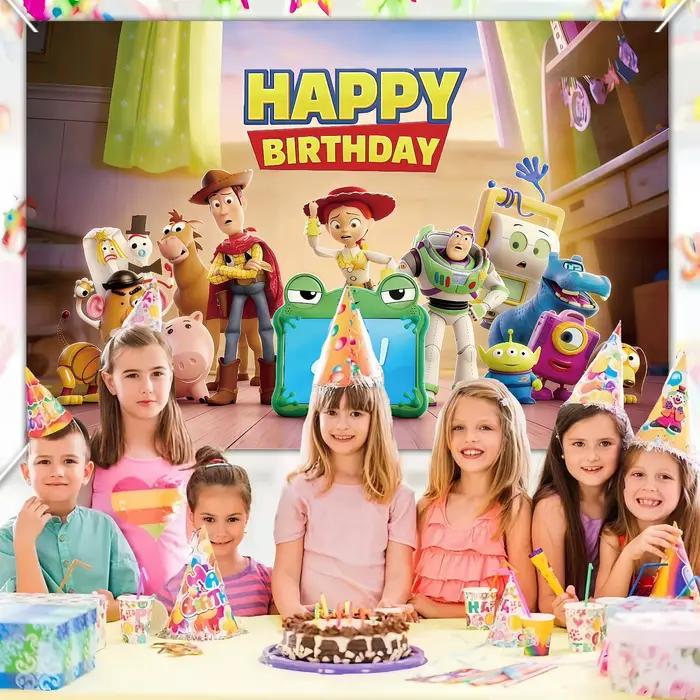 Toile de fond Joyeux Anniversaire Toy Story