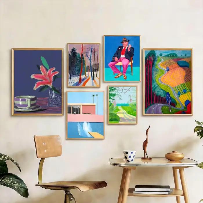 Affiche classique D-David HockneyS