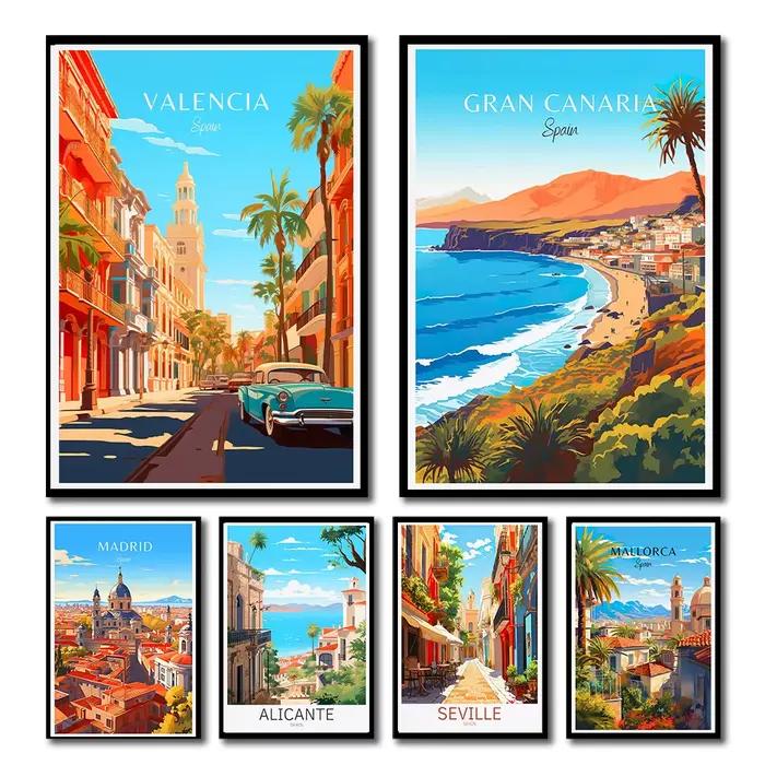 Affiche de Voyage en Espagne