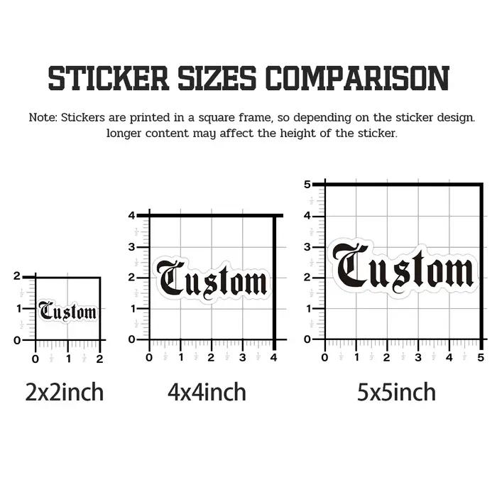 Autocollants de texte personnalisés pour étiquette de nom personnalisée, autocollant de tasse pour ordinateur portable, autocollant de sac cadeau, Promotion pour petites entreprises, décor de fête, 3 