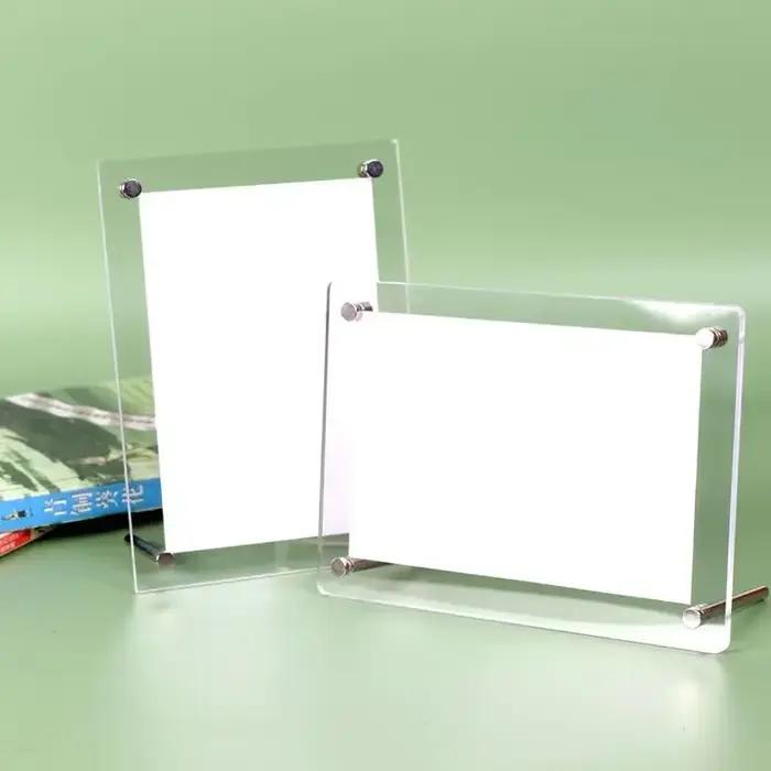 Cadre photo en acrylique a4 pour certificat d'honneur