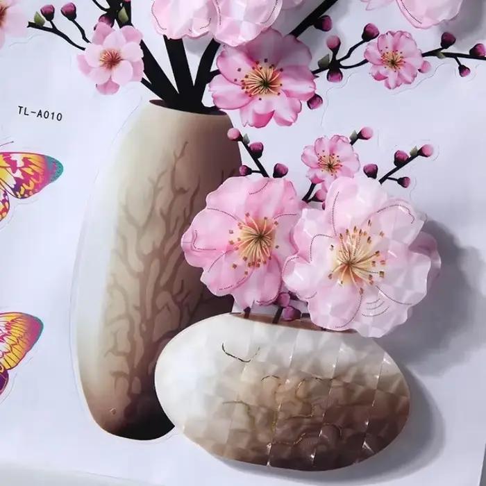 Autocollant Mural 3D Stéréo pour Réfrigérateur
