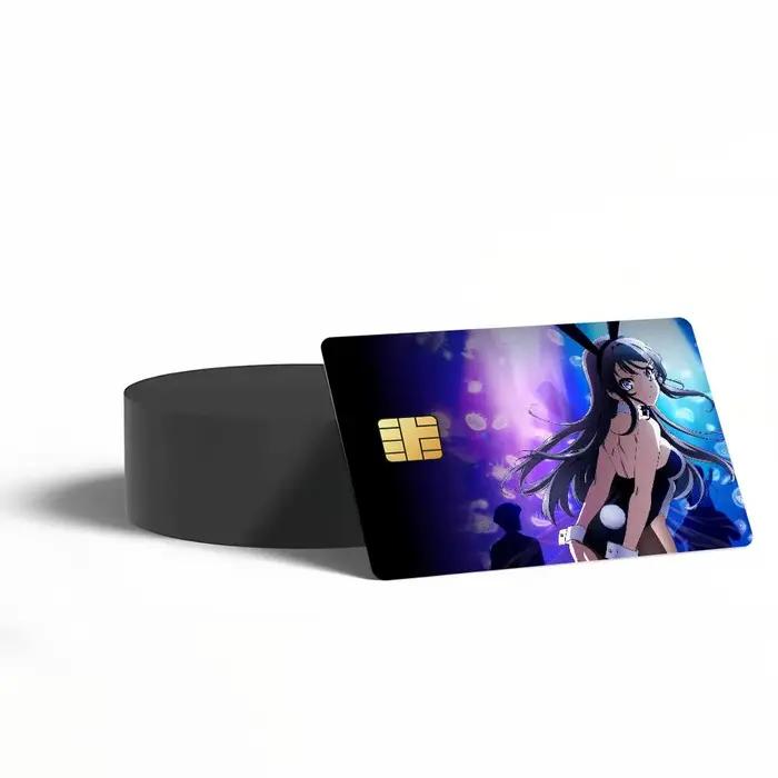 Rascal ne rêve pas affiche carte de crédit autocollants de peau pour accès bancaire Film de protection autocollant de couverture cadeau Surprise
