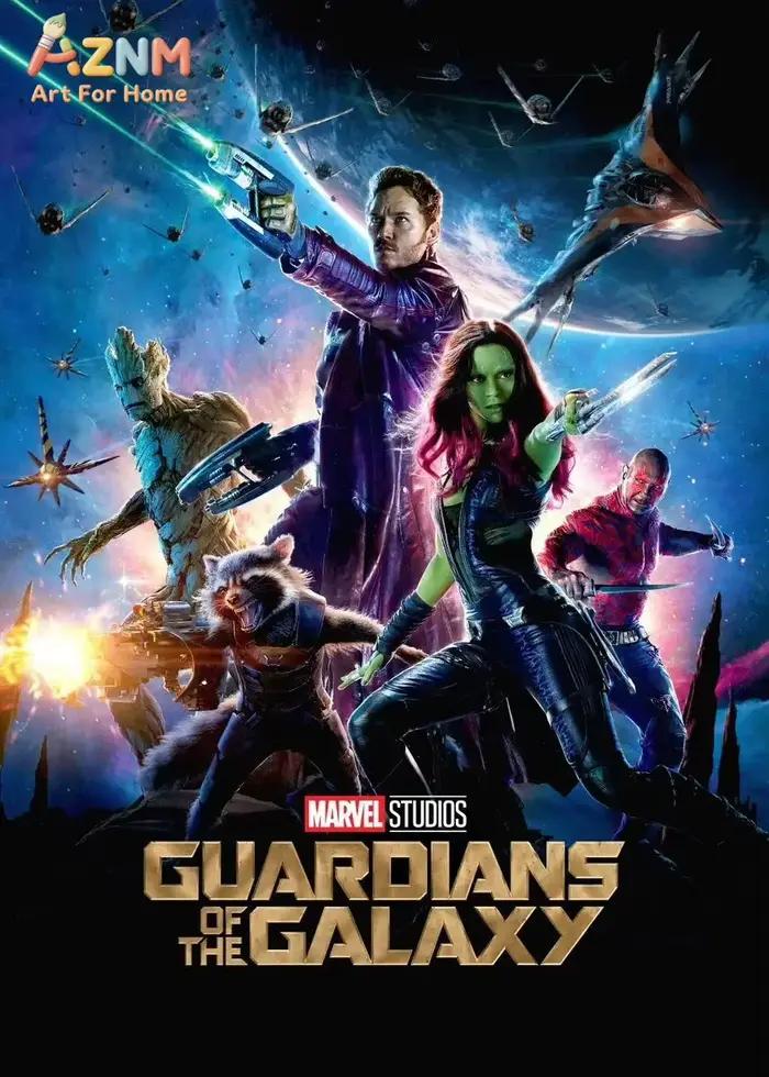 Affiches d'art Marvel The Avengers sans cadre