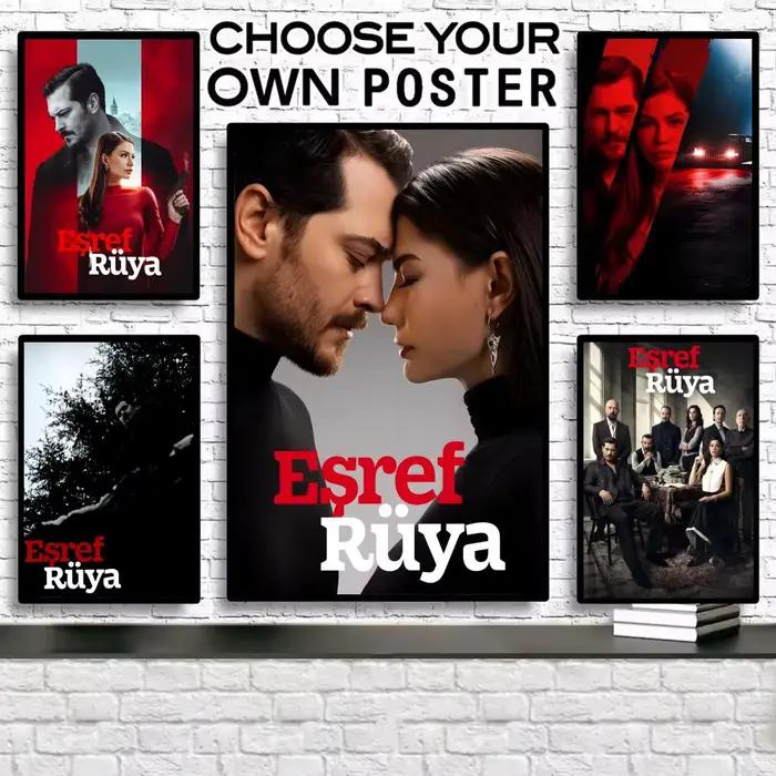 Affiche de théâtre et de drame e-esref Ruya