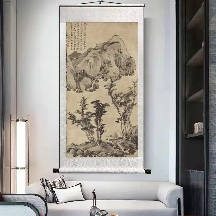 Peinture de paysage antique