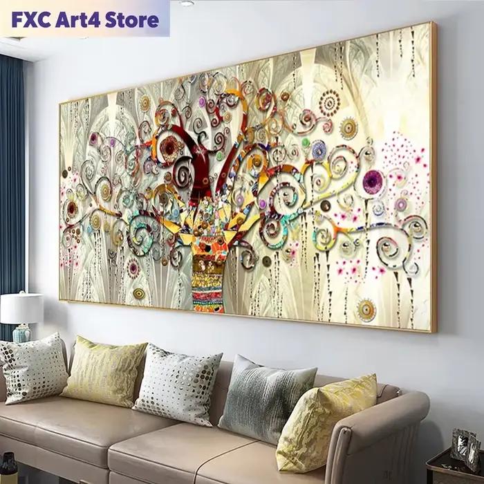Arbre de vie sans cadre de Gustav Klimt