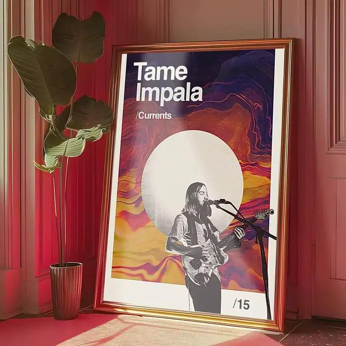 Affiche de currents t-tame i-impala