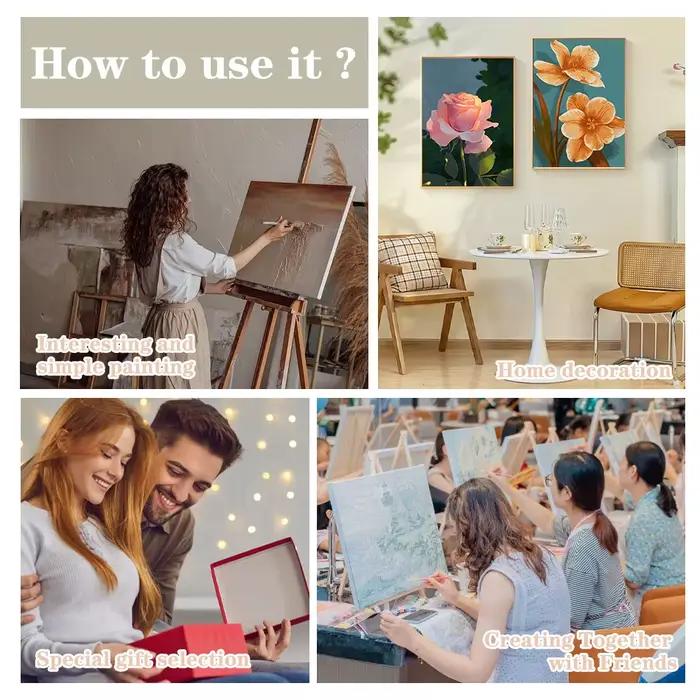 CHENISTORY Peinture à l'huile par numéros
