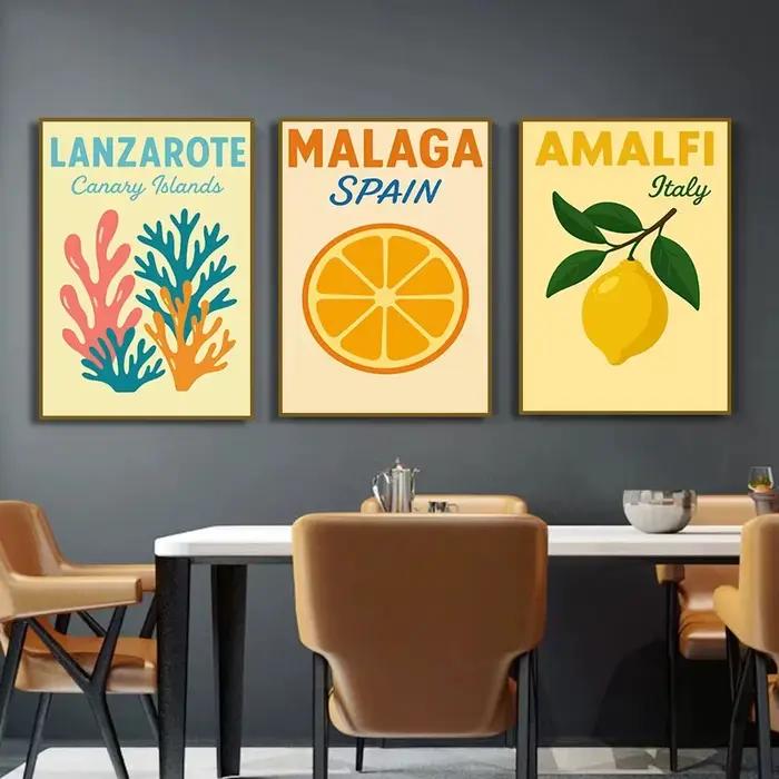 Affiche de voyage urbaine