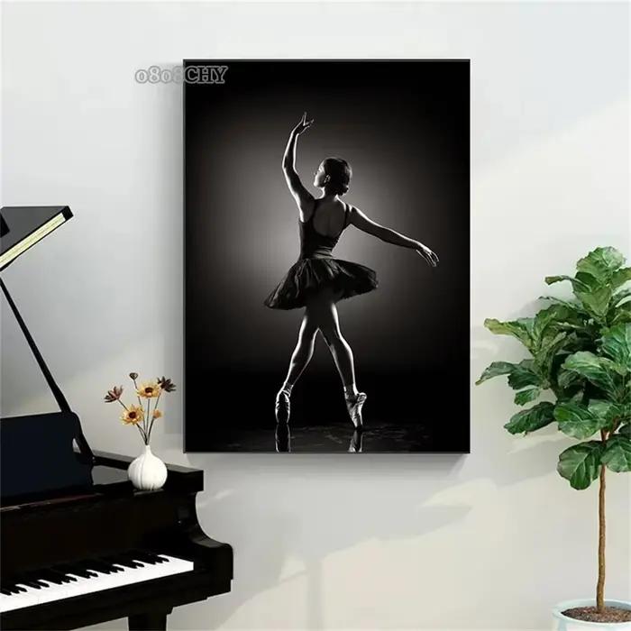 Affiche de séparés euse de phtalange de ballerine moderne