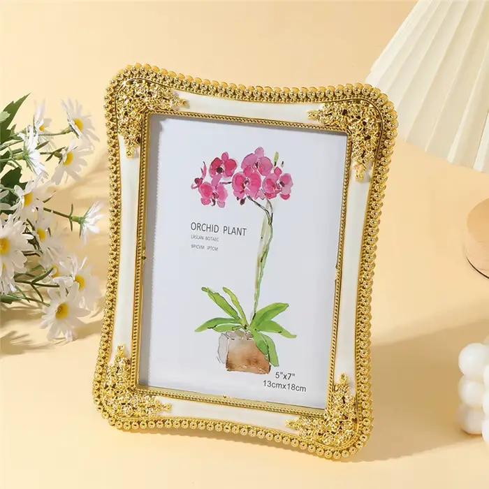 Cadre Photo rustique goutte à goutte d'huile