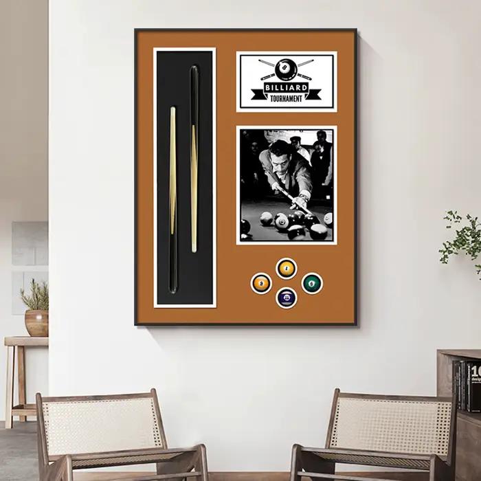 Convient aux peintures décoratives pour salles de billard