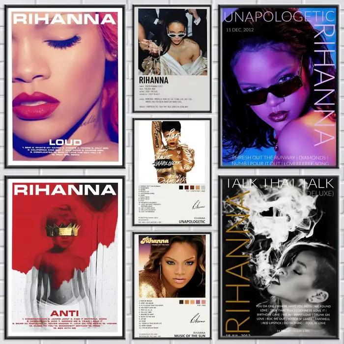 Affiche de chanteur R-RIHANNA