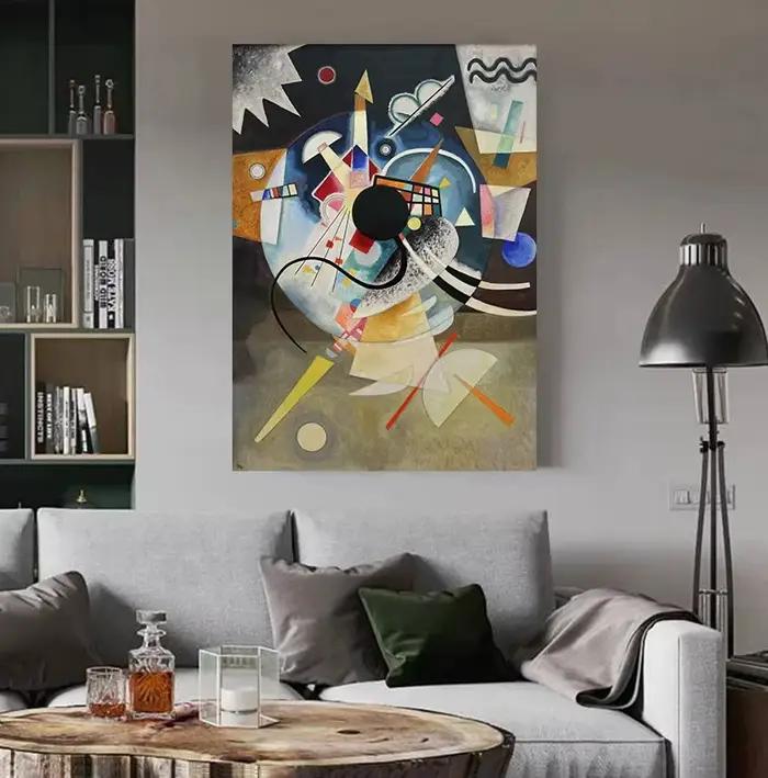 Wassily Kandinsky – peinture sur toile d'art abstrait