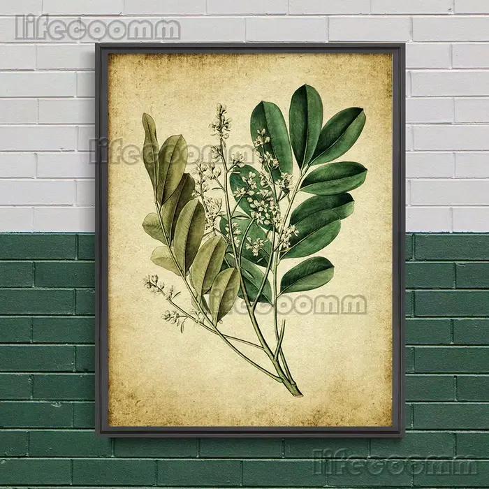 Peinture sur toile d'art mural vintage