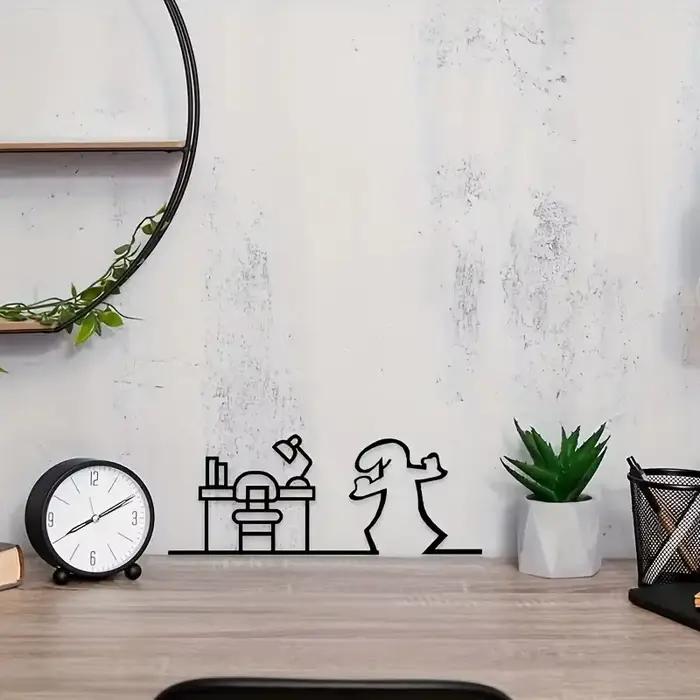 La Linea – autocollants d'art au trait minimaliste