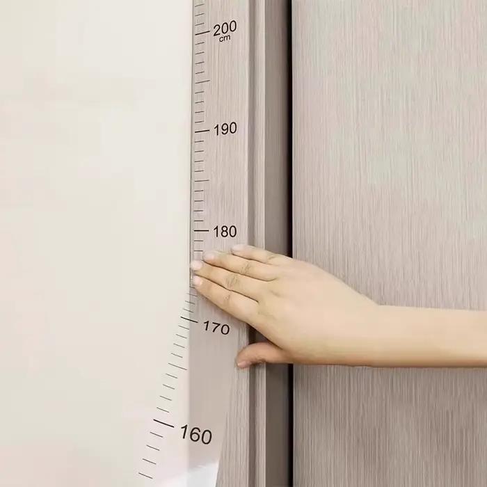 Autocollant mural de hauteur pour enfant
