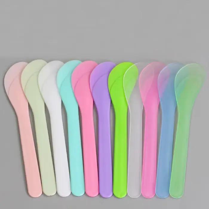 Bâton de masque Facial 13cm, spatule cosmétique, cuillère, bricolage, bâtonnets de maquillage de beauté, outils de mélange de boue, outils de maquillage, 10 pièces/lot