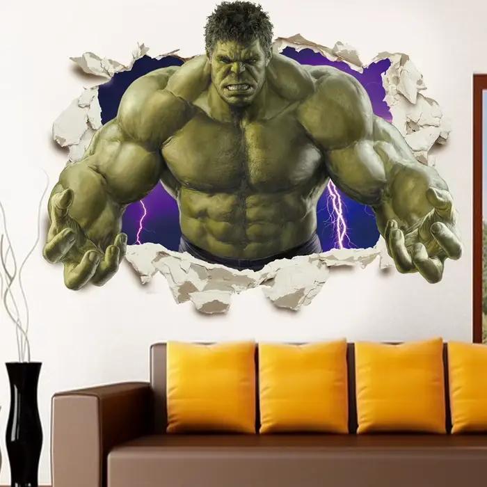 Affiche de film de Super héros 3D