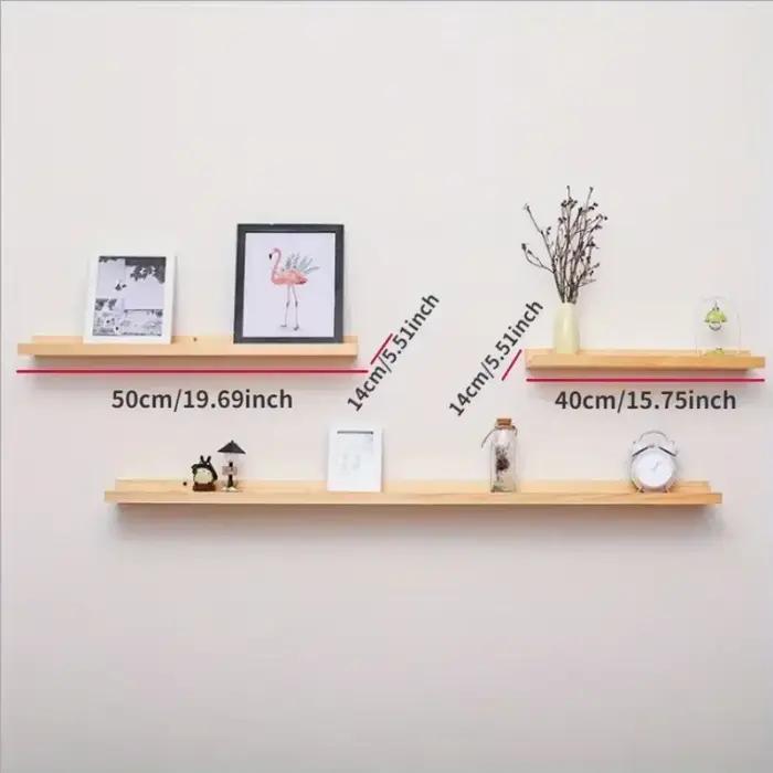 Étagères murales flottantes en bois DIY
