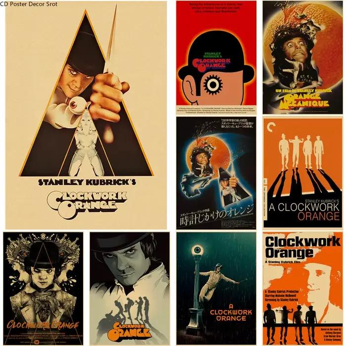 Affiche de Film classique A Clockwork Orange
