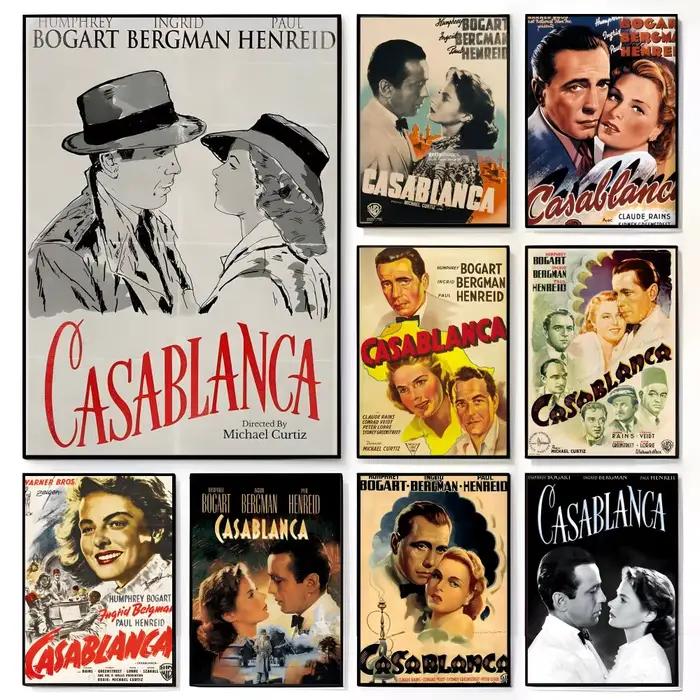 Affiche de film classique Casablanca
