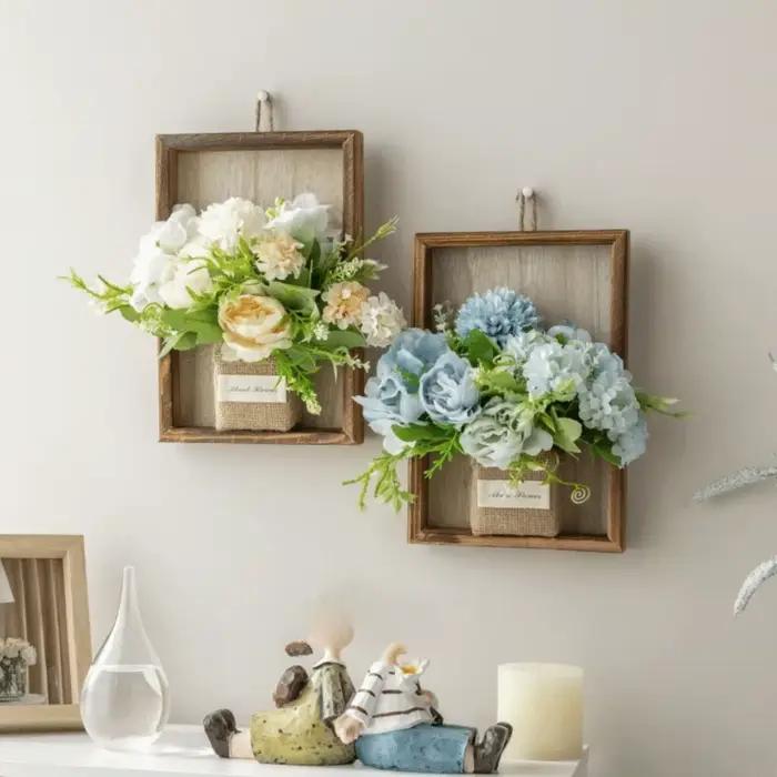 Cadre photo 3D en bois fait main