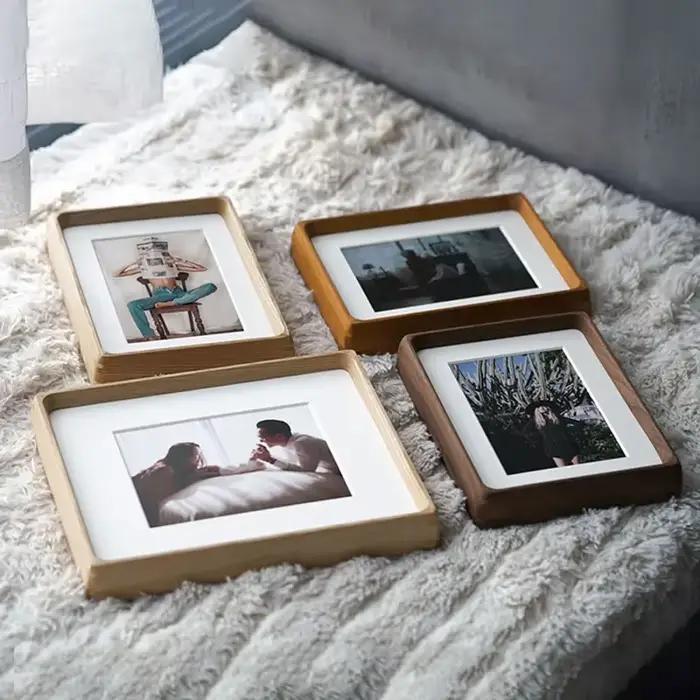 Cadre Photo original moderne en bois massif