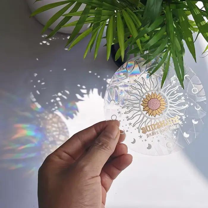 Autocollants de verre électrostatiques en PVC
