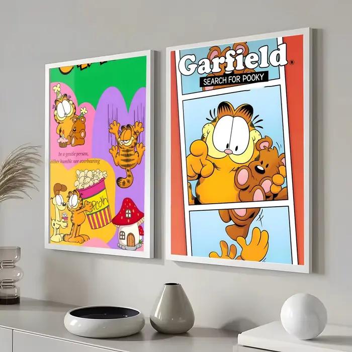 Affiche autocollante de dessin animé classique