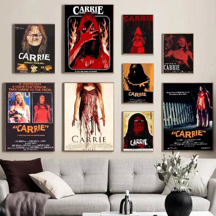 Affiches de film d'horreur rétro classique des années 70