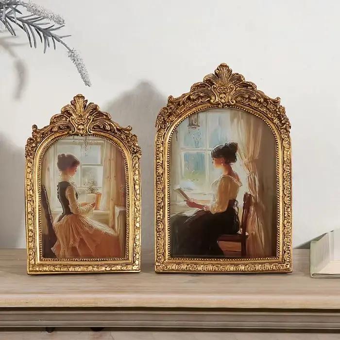 Cadre Photo Antique en forme d'arc