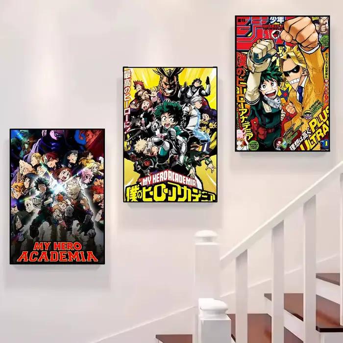 Affiches décoratives, peintures murales pour chambre d'étude