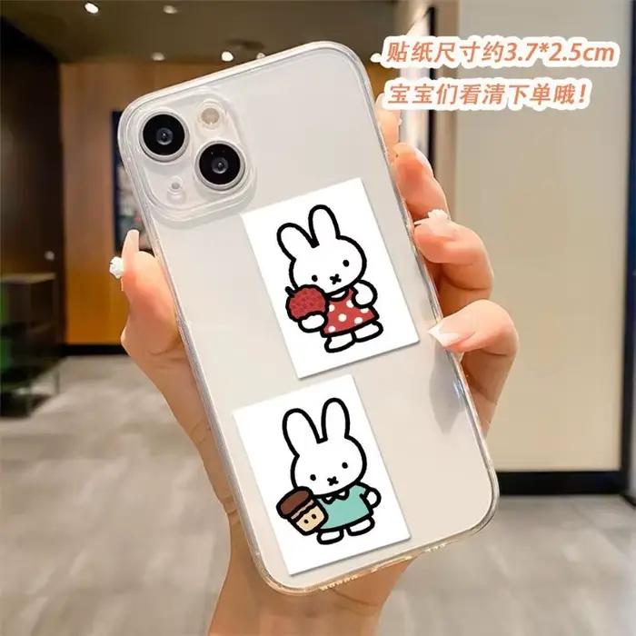 Autocollants Miffy Cartoon Simples et Mignons