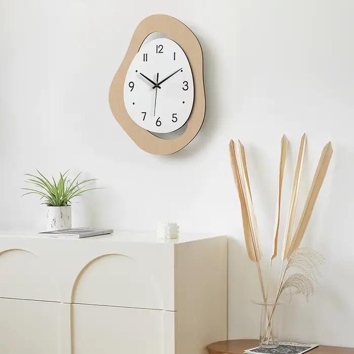 Horloge murale numérique créative moderne