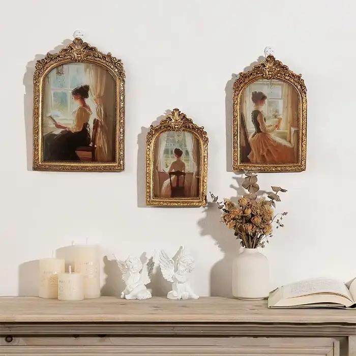 Cadre Photo Antique en forme d'arc