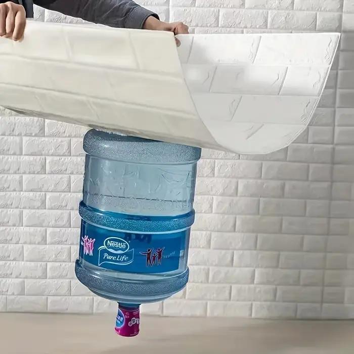 Papier peint imitation brique auto-adhésif