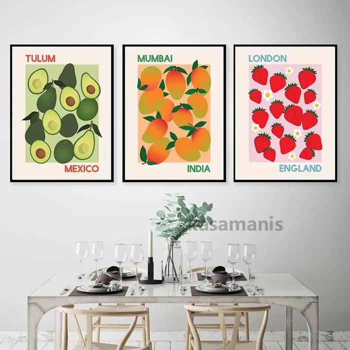 Affiches imprimées d'art de cuisine