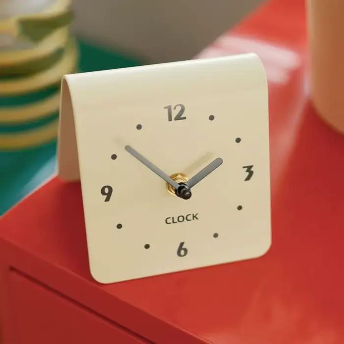 Horloge de Table silencieuse en acrylique