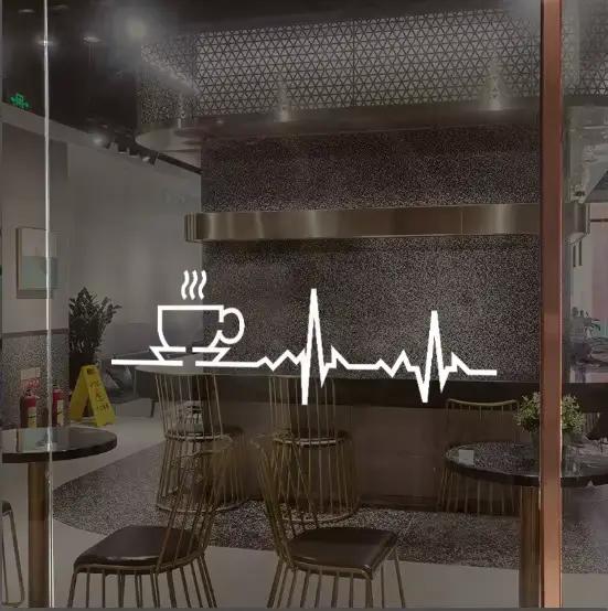 Autocollants muraux pour décoration de café