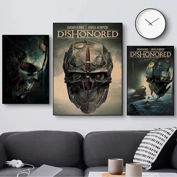 Affiche Vintage de jeu Dishonored