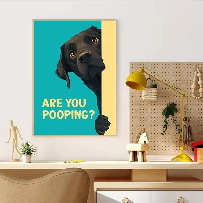 Affiches de salle de bain amusantes
