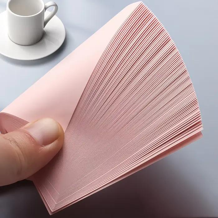 100 feuilles couleur posté mémo bloc-Notes autocollants Posits papeterie papier