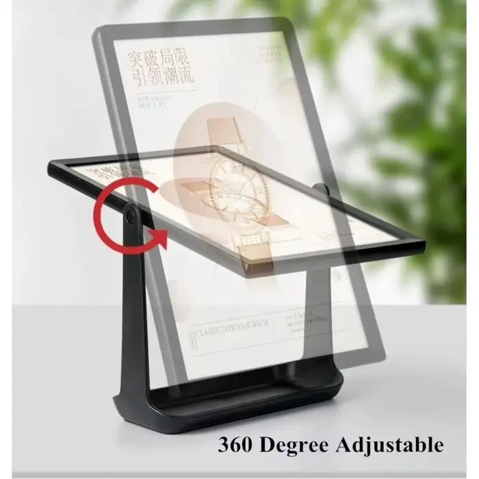 A5 148x210mm Table porte-panneau en plastique support Photo cadre d'affiche bureau Restaurant Bar Menu porte-papier