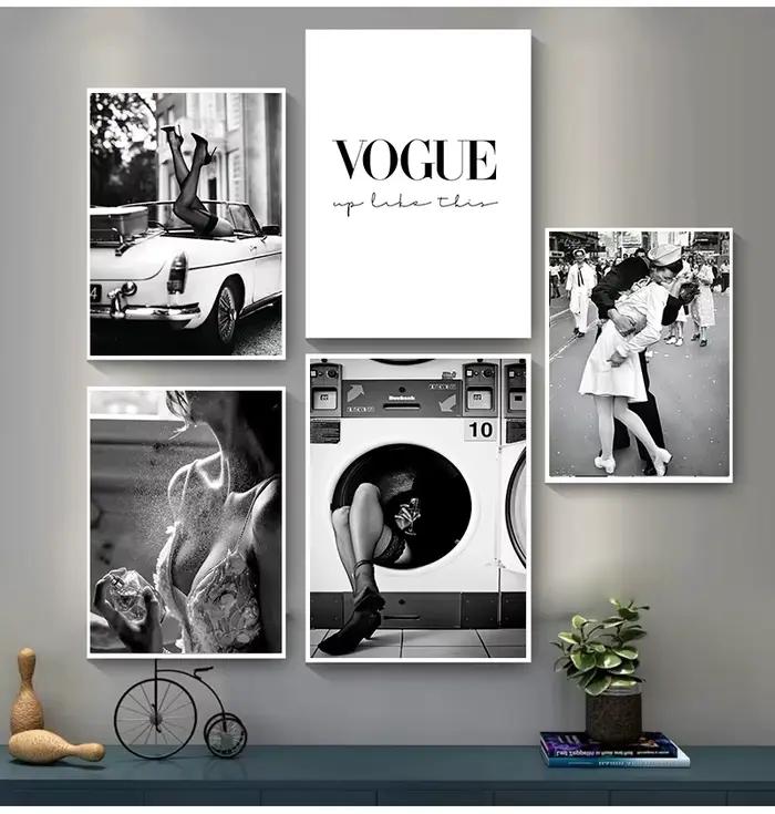 Affiches murales vintage pour salon