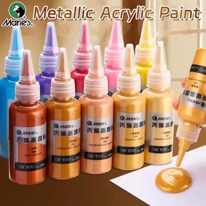 Peinture acrylique métallique Marie's 50ml