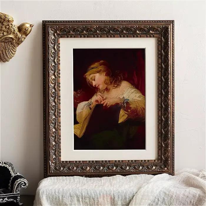 Cadre photo vintage de style américain de 6 pouces