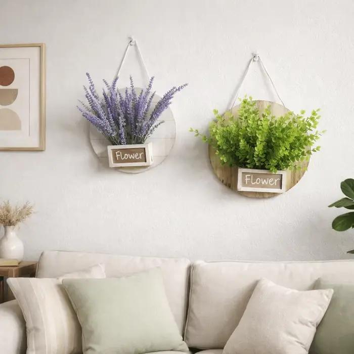 Décoration murale en bois