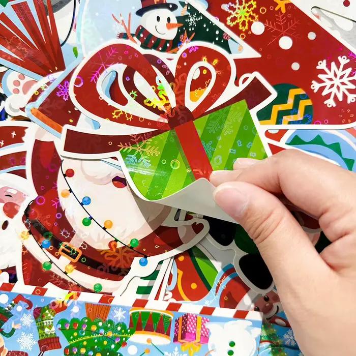 Autocollant Mural de Noël pour Fenêtre